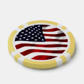 Amerikanische Flagge Pokerchips (Einzeln)
