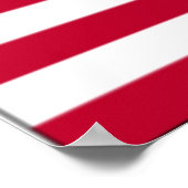 Amerikanische Flagge Poster (Ecke)