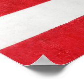 Amerikanische Flagge Poster (Ecke)