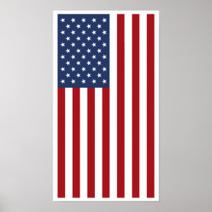 Amerikanische Flagge Poster