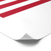 Amerikanische Flagge Poster (Ecke)