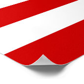 Amerikanische Flagge Poster (Ecke)