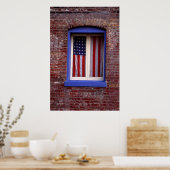 Amerikanische Flagge Poster (Küche)