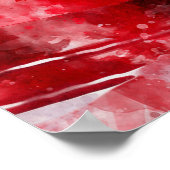 Amerikanische Flagge Poster (Ecke)
