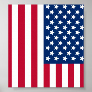 Amerikanische Flagge Poster