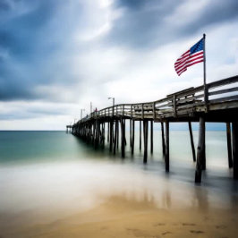 Amerikanische Flagge Poster