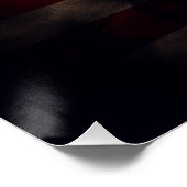 Amerikanische Flagge Poster (Ecke)