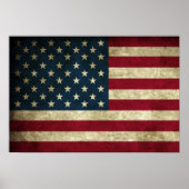Amerikanische Flagge Poster (Vorne)
