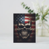 Amerikanische Flagge Postkarte (Stehend Vorderseite)