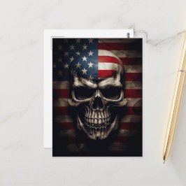 Amerikanische Flagge Postkarte