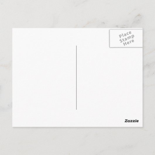 Amerikanische Flagge Postkarte (Rückseite)