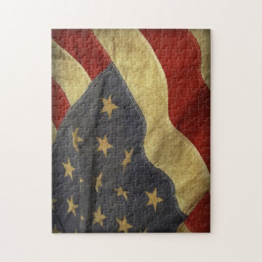 Amerikanische Flagge Puzzle (Vertikal)