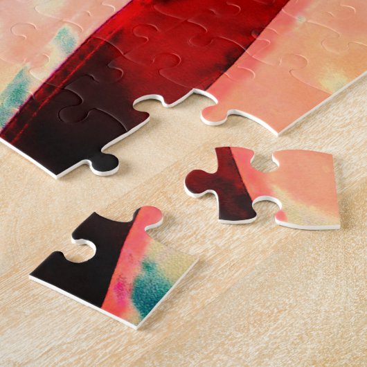 Amerikanische Flagge Puzzle (Seite)