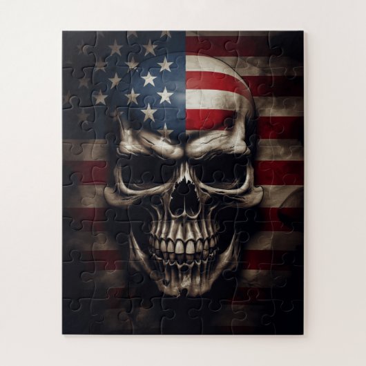 Amerikanische Flagge Puzzle (Vertikal)