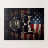 Amerikanische Flagge Puzzle (Horizontal)