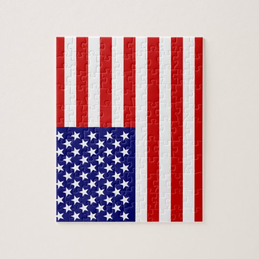 Amerikanische Flagge Puzzle (Vertikal)