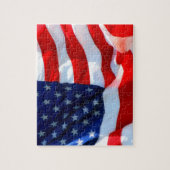 Amerikanische Flagge Puzzle (Vertikal)