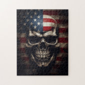 Amerikanische Flagge Puzzle (Vertikal)