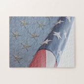 Amerikanische Flagge Puzzle (Horizontal)