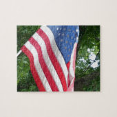 Amerikanische Flagge Puzzle (Horizontal)