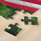 Amerikanische Flagge Puzzle (Seite)