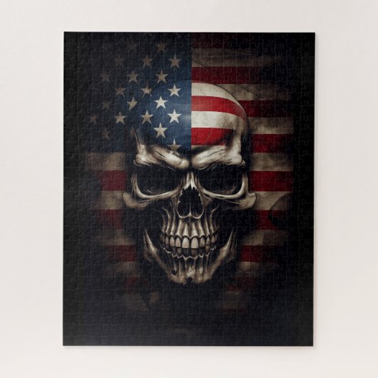 Amerikanische Flagge Puzzle (Vertikal)