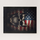 Amerikanische Flagge Puzzle (Horizontal)