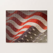 Amerikanische Flagge Puzzle (Horizontal)