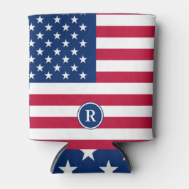 Amerikanische Flagge Red White und Blue Patriotic Dosenkühler