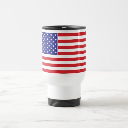 Amerikanische Flagge Reisebecher (Mittel)