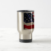 Amerikanische Flagge Reisebecher (Mittel)