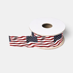 Amerikanische Flagge Ripsband