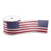 Amerikanische Flagge Satinband (Spule)