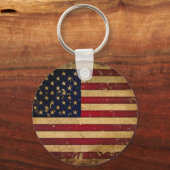 Amerikanische Flagge Schlüsselanhänger (Vorderseite)