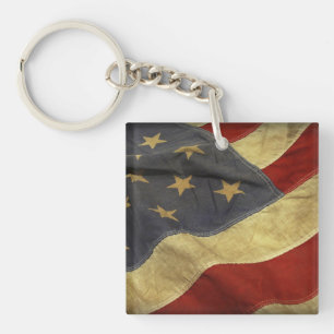 Amerikanische Flagge Schlüsselanhänger