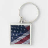 Amerikanische Flagge Schlüsselanhänger (Vorne)