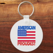 Amerikanische Flagge Schlüsselanhänger (Vorderseite)