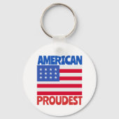 Amerikanische Flagge Schlüsselanhänger (Rückseite)
