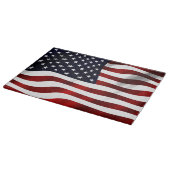 Amerikanische Flagge Schneidebrett (Ecke)
