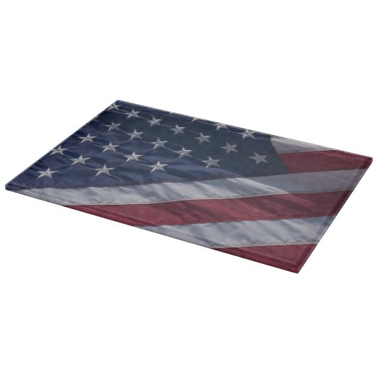 Amerikanische Flagge Schneidebrett (Ecke)