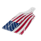 Amerikanische Flagge Schneidebrett (Ecke)