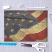 Amerikanische Flagge Seidenpapier (Handwerk)