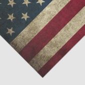 Amerikanische Flagge Seidenpapier (Detail)