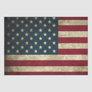 Amerikanische Flagge Seidenpapier