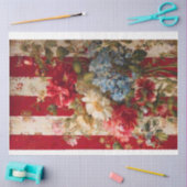 Amerikanische Flagge Seidenpapier (Basteln)