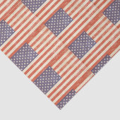 Amerikanische Flagge Seidenpapier (Ausschnitt)