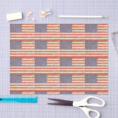 Amerikanische Flagge Seidenpapier (Handwerk)