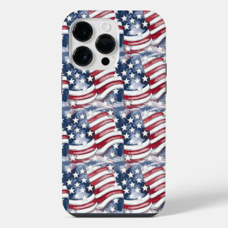 amerikanische Flagge Set iPhone 14 Pro Max Hülle