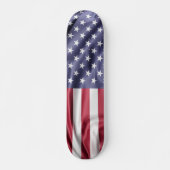 Amerikanische Flagge Skateboard (Vorne)
