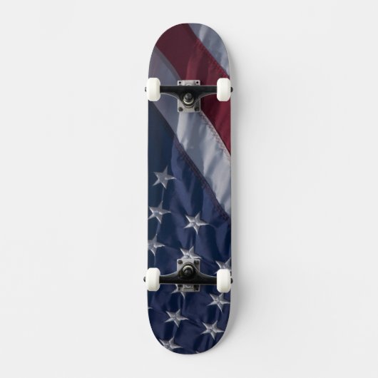 Amerikanische Flagge Skateboard (Vorderseite)